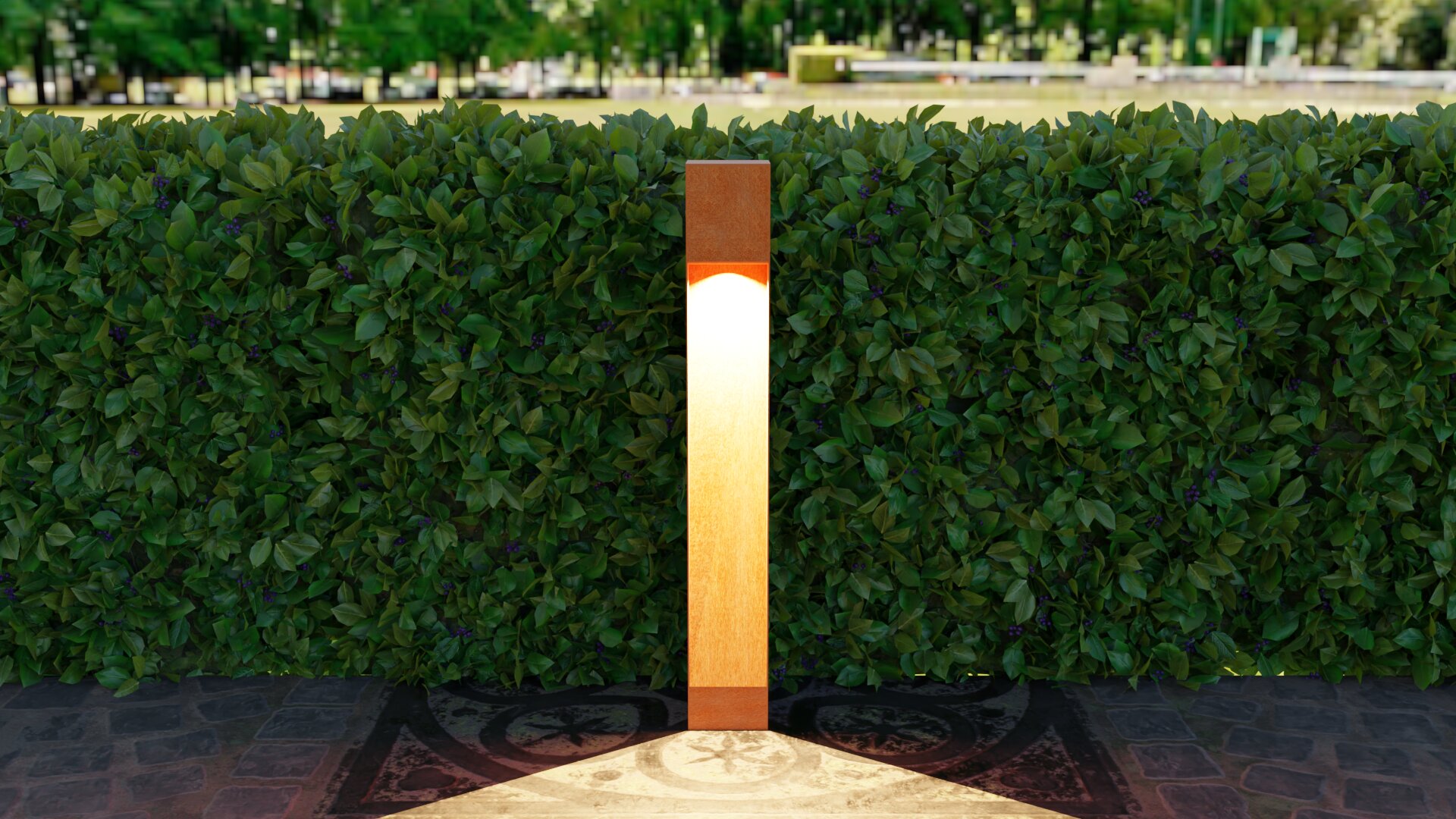 BRANNO LYS no. 1 - Medium - Corten