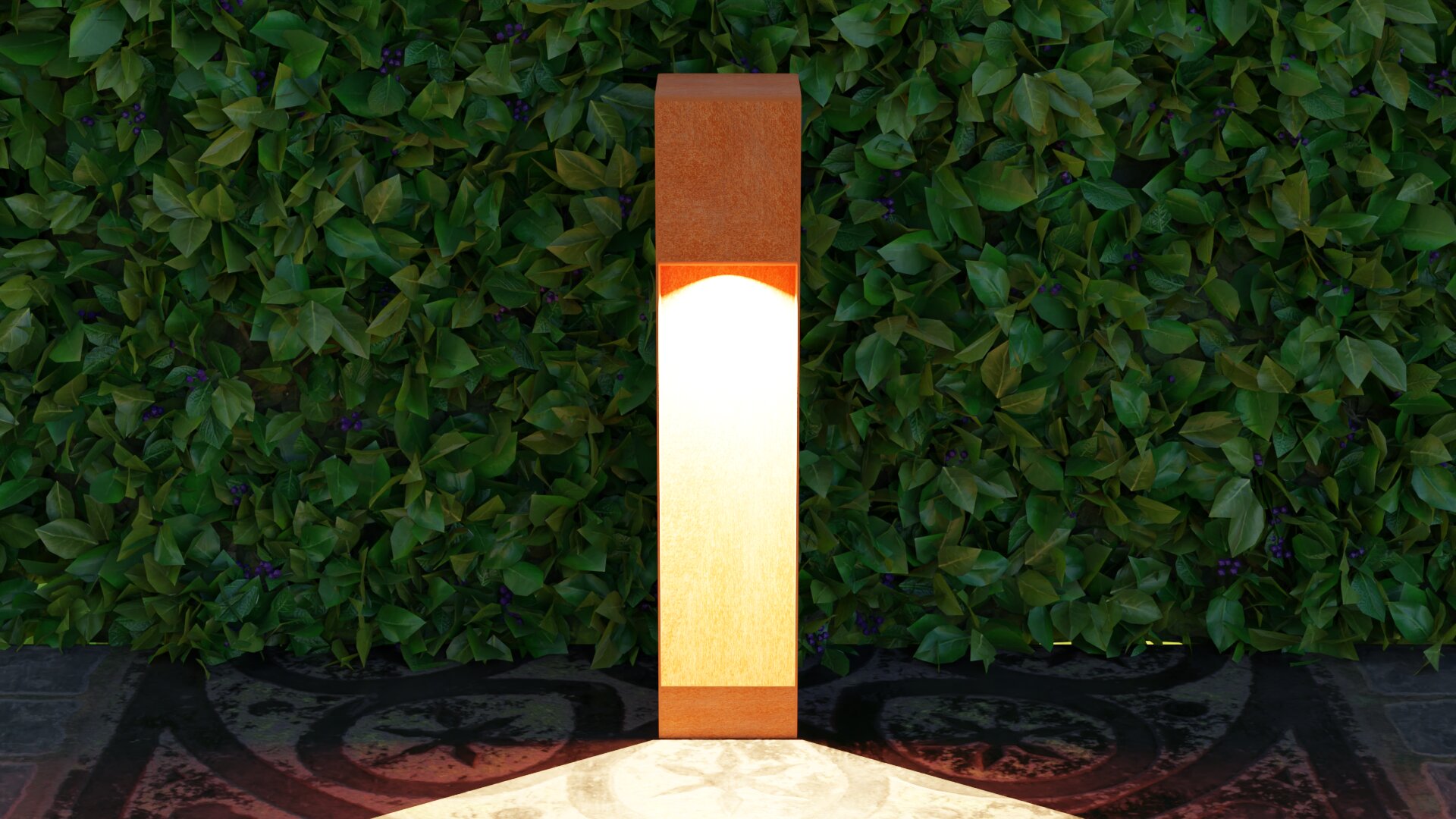 BRANNO LYS no. 1 - Small - Corten